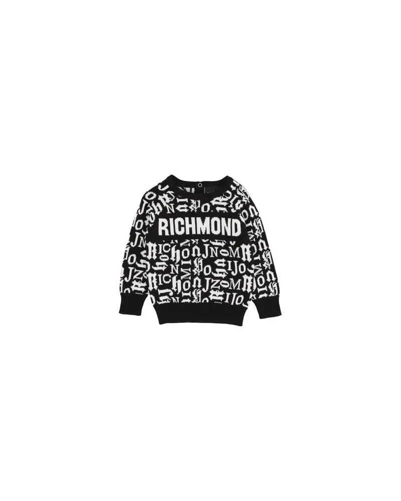 John Richmond STRICKWAREN - Pulloverauf YOOX.COM Schwarz