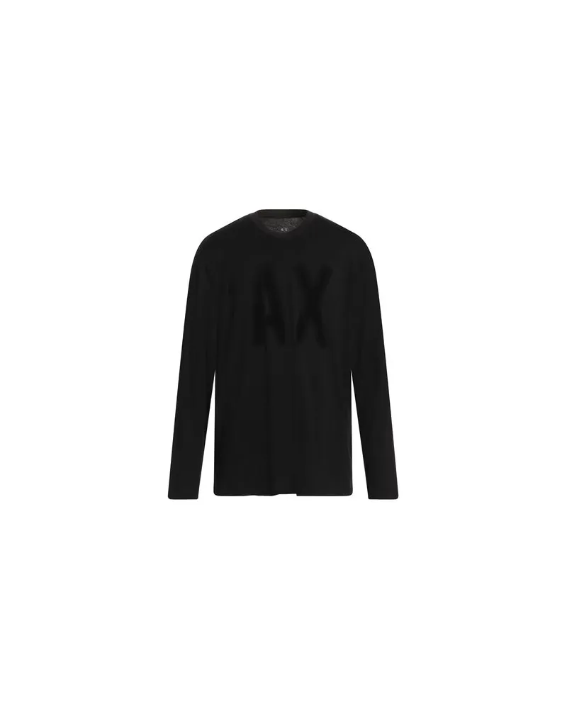 Armani Exchange TOPS - T-shirtsauf YOOX.COM Schwarz