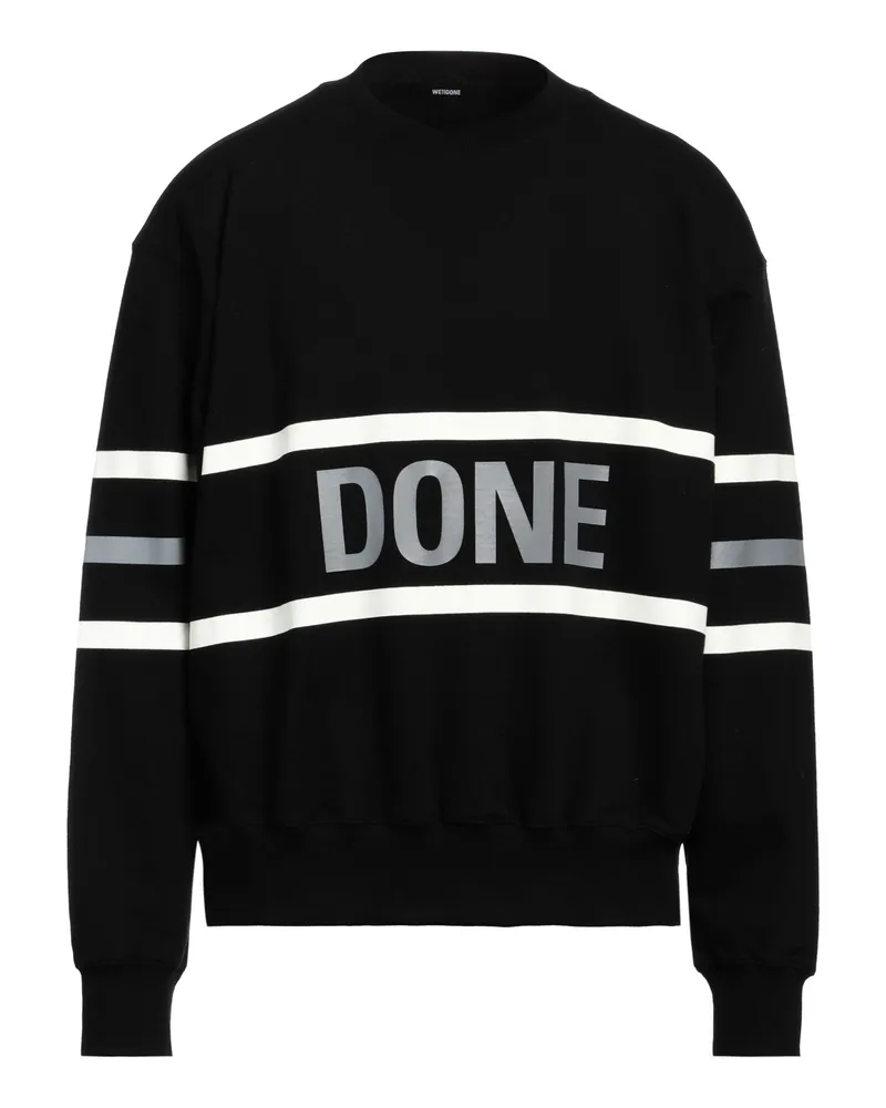 WE 11 DONE Sweatshirt Schwarz