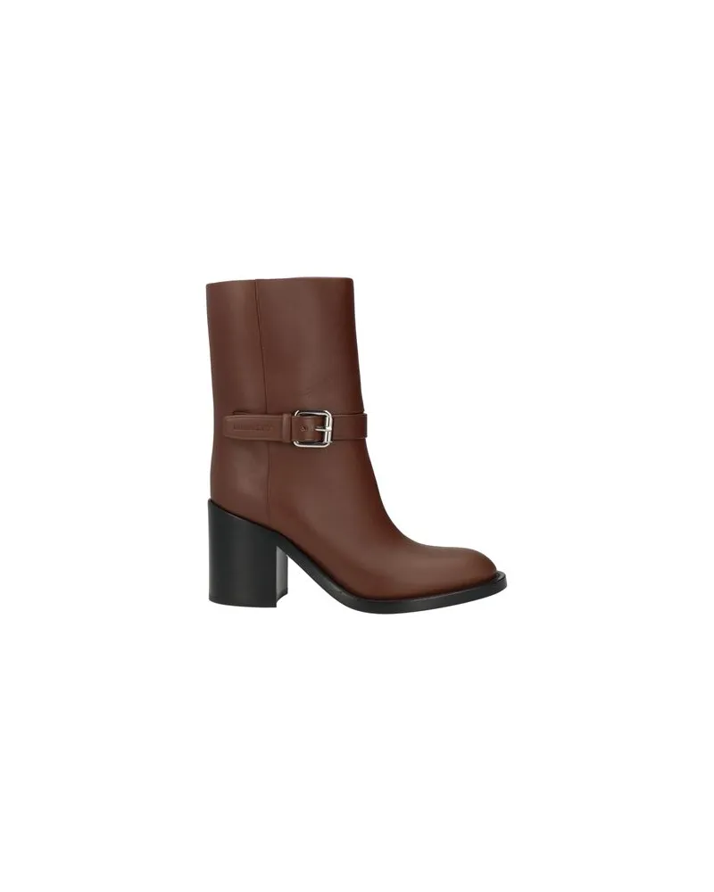 Burberry SCHUHE - Stiefelettenauf YOOX.COM Braun
