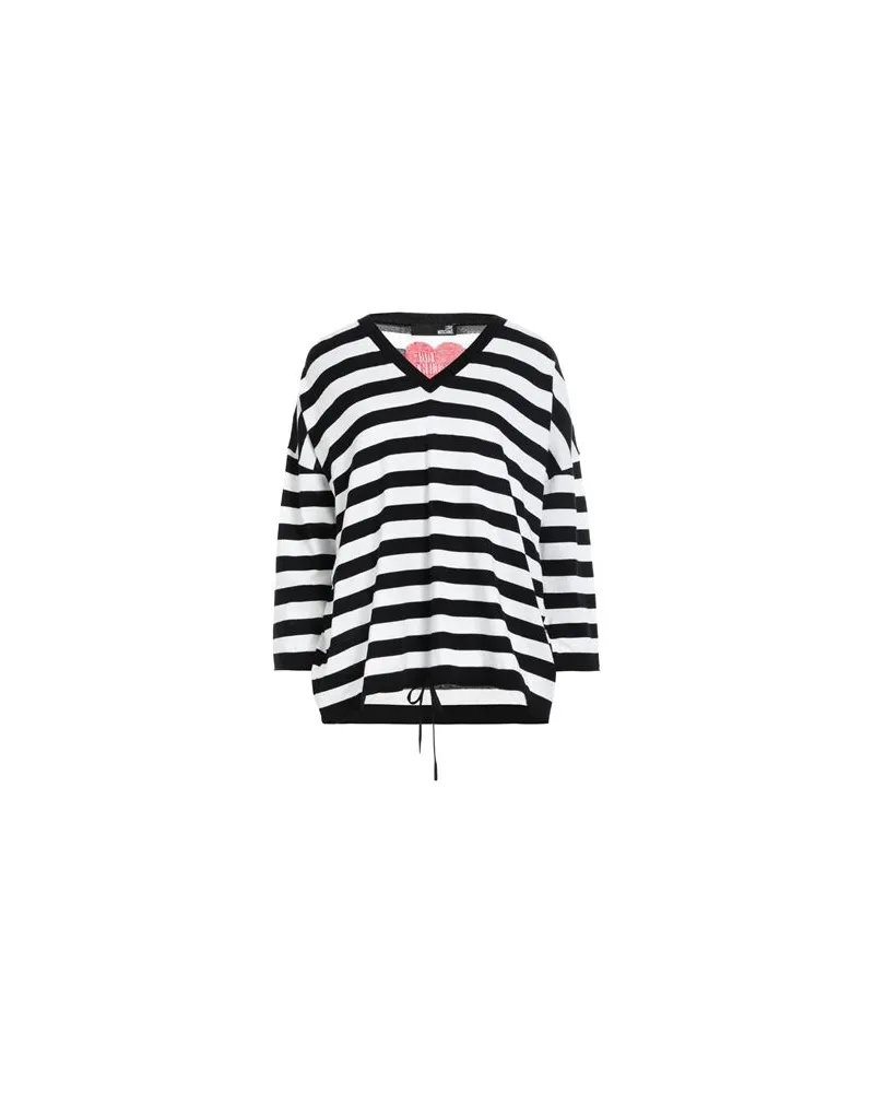 Moschino STRICKWAREN - Pulloverauf YOOX.COM Schwarz