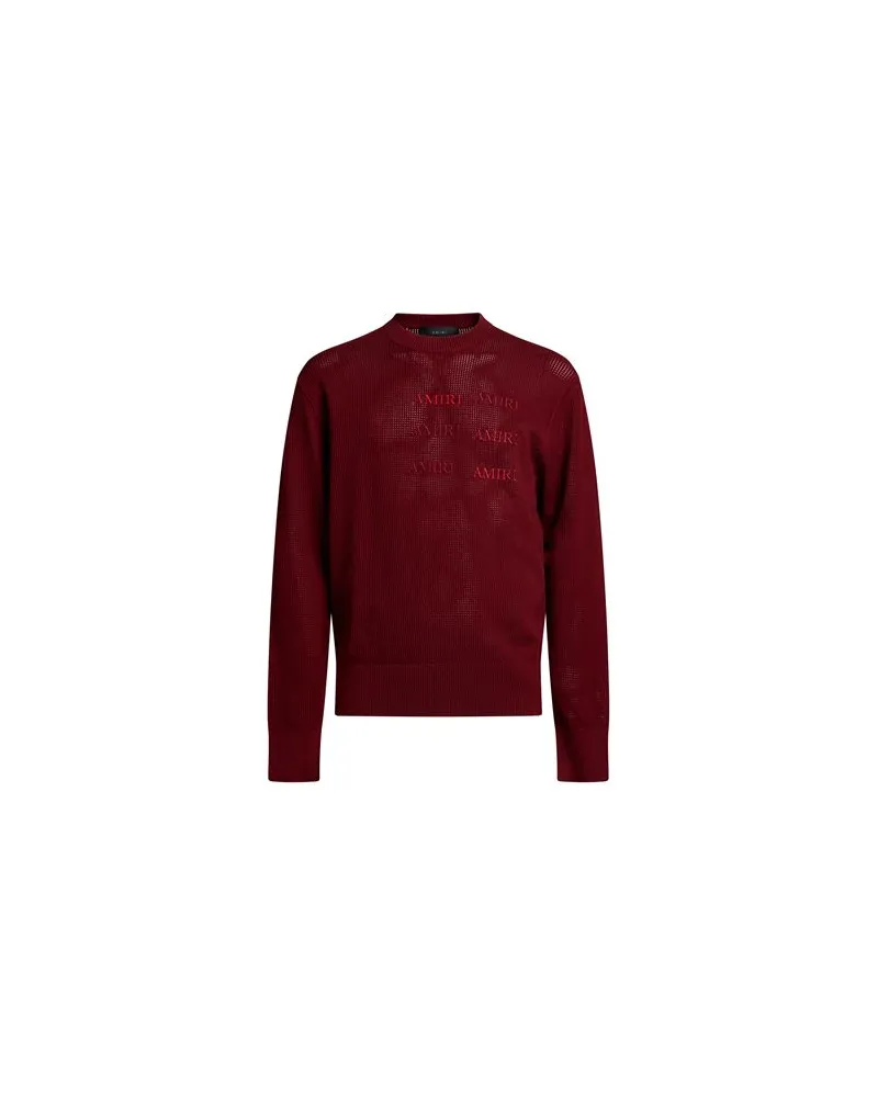 Amiri STRICKWAREN - Pulloverauf YOOX.COM Ziegelrot