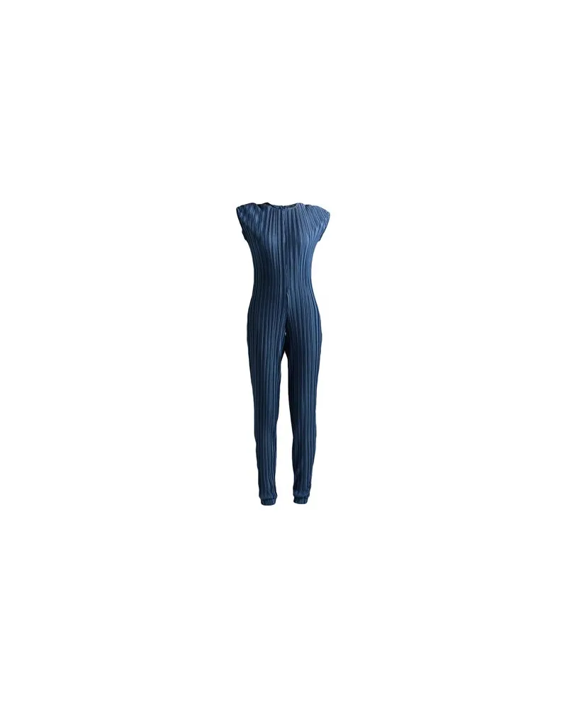 Armani Exchange OVERALLS - Jumpsuitsauf YOOX.COM Taubenblau
