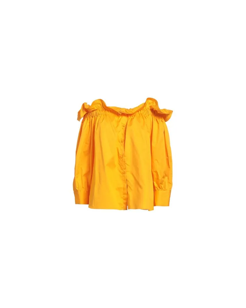 Hanita TOPS - Hemdenauf YOOX.COM Mandarine