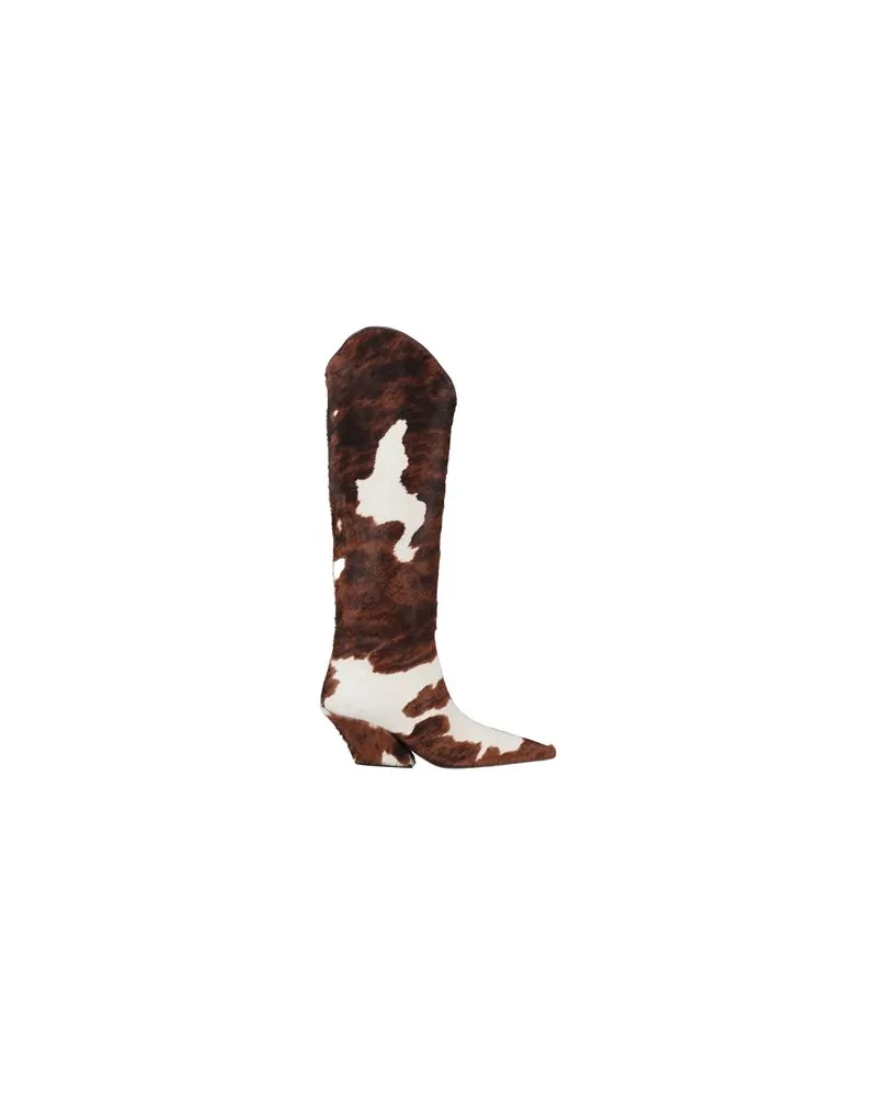 Thierry Mugler SCHUHE - Stiefelauf YOOX.COM Braun
