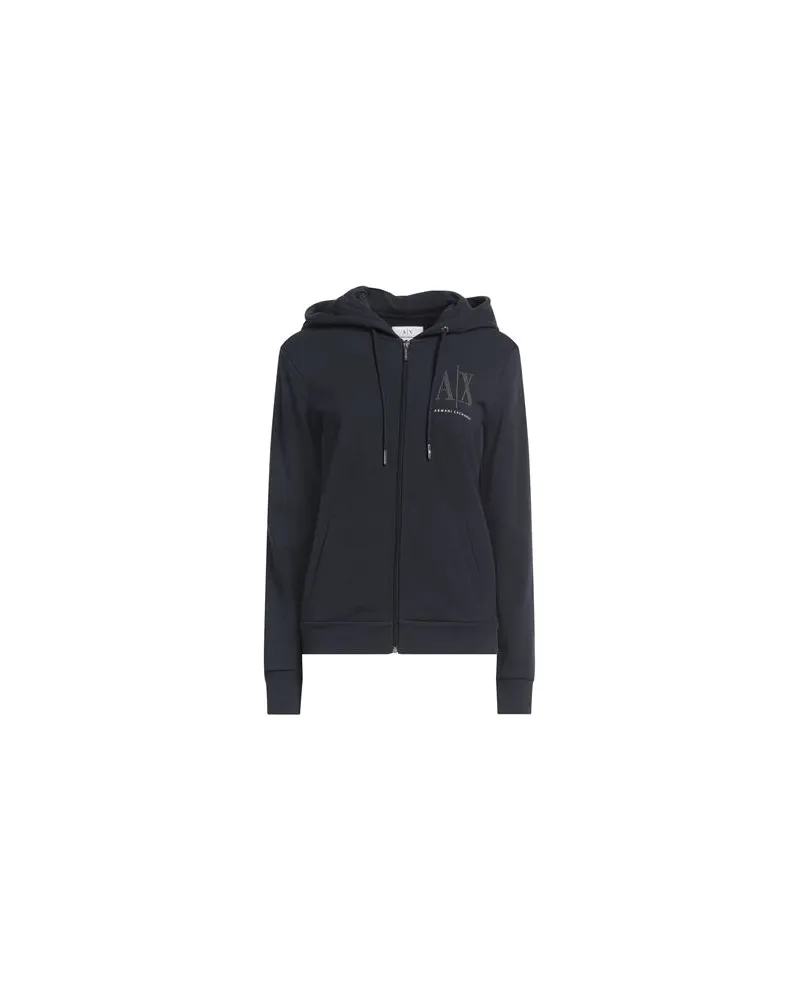 Armani Exchange TOPS - Sweatshirtsauf YOOX.COM Nachtblau