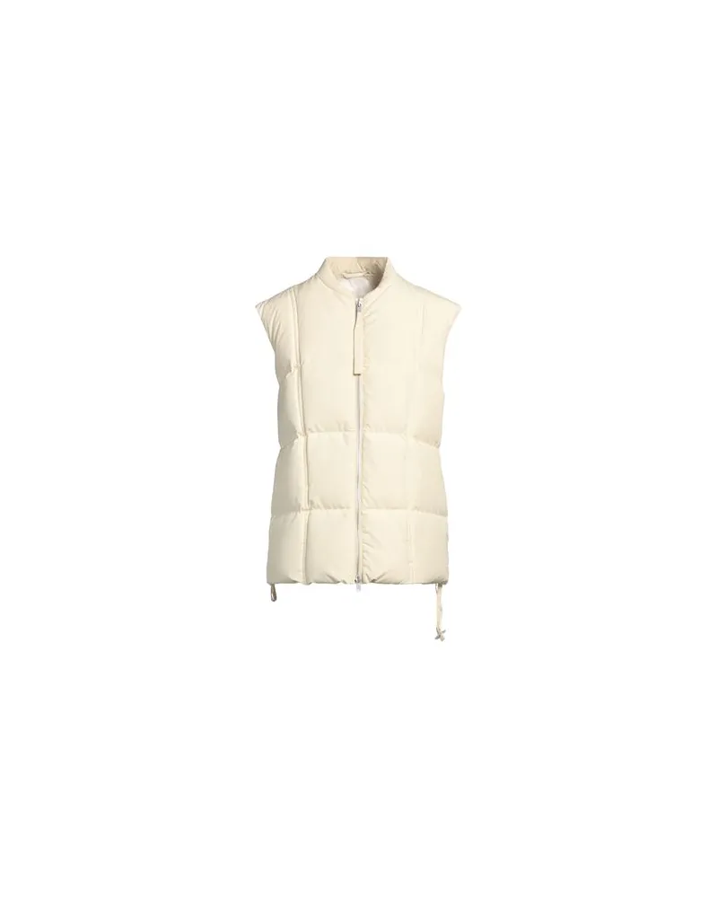 Jil Sander JACKEN & MÄNTEL - Pufferjacken & Daunenjackenauf YOOX.COM Pastellgelb