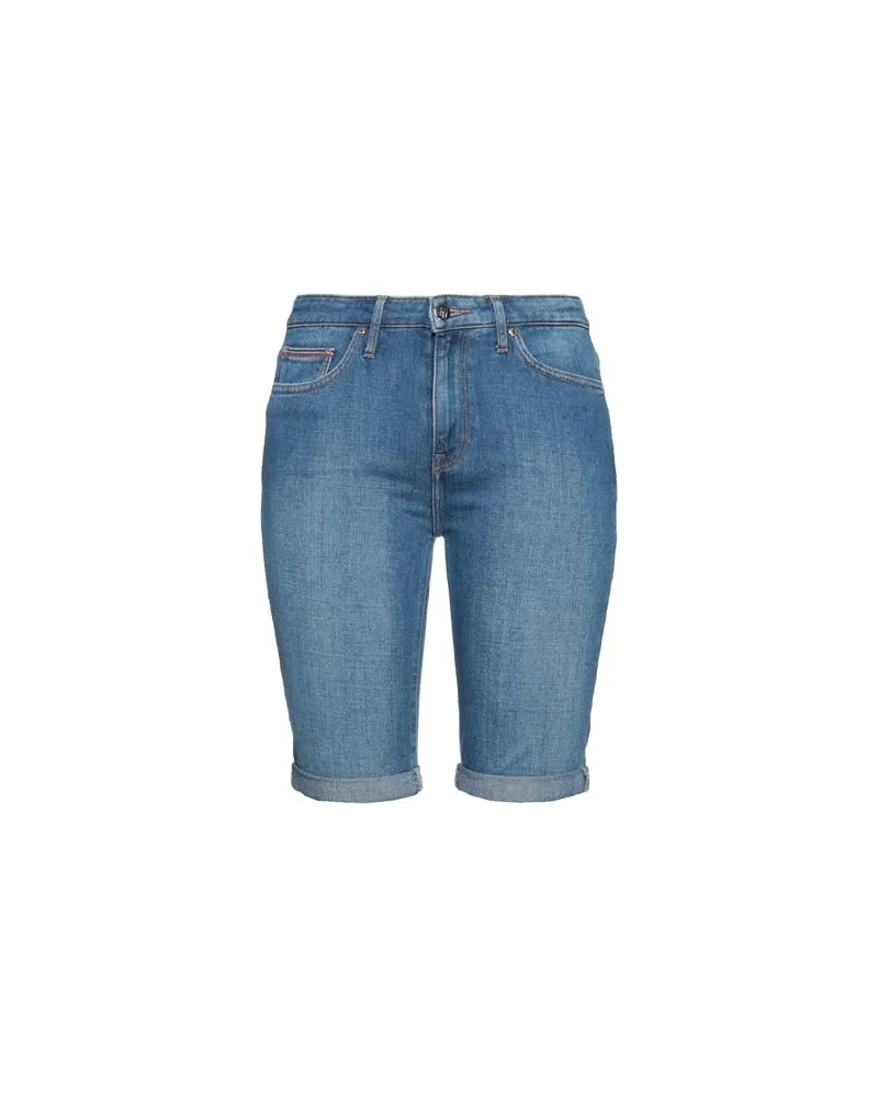 Tommy Hilfiger HOSEN & RÖCKE - Jeansshortsauf YOOX.COM Blau