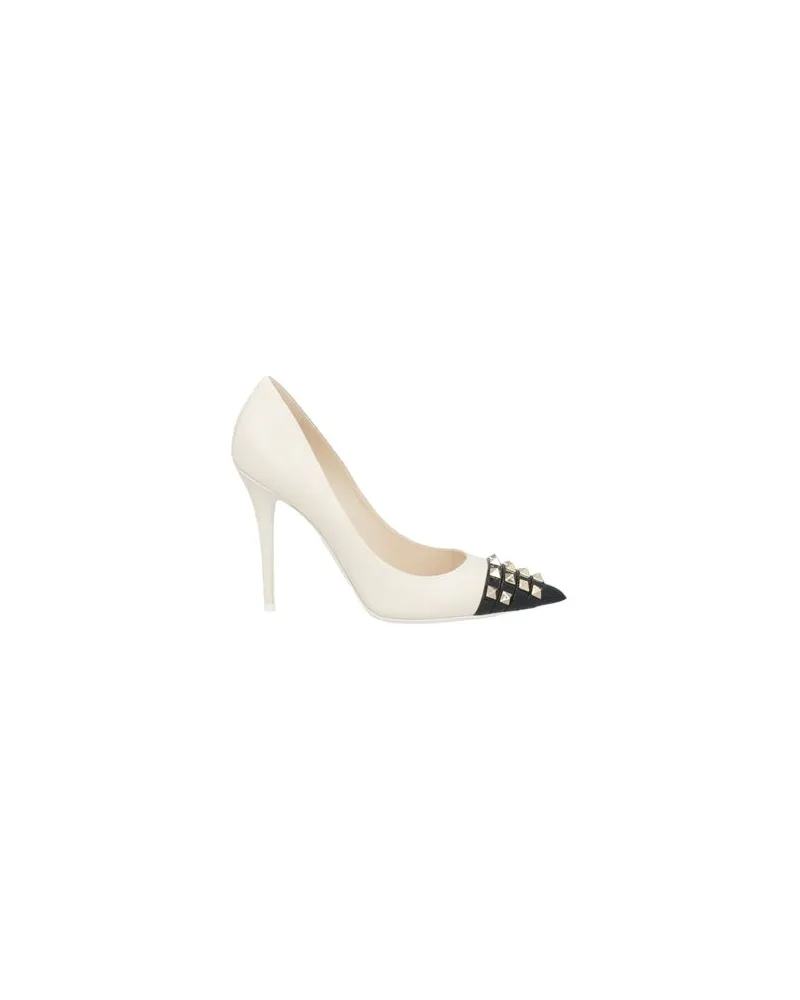 Valentino Garavani ROCKSTUD ALCOVE - SCHUHE - Pumpsauf YOOX.COM Elfenbein