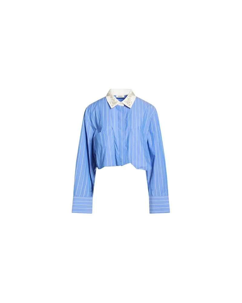 Sandro TOPS - Hemdenauf YOOX.COM Hellblau