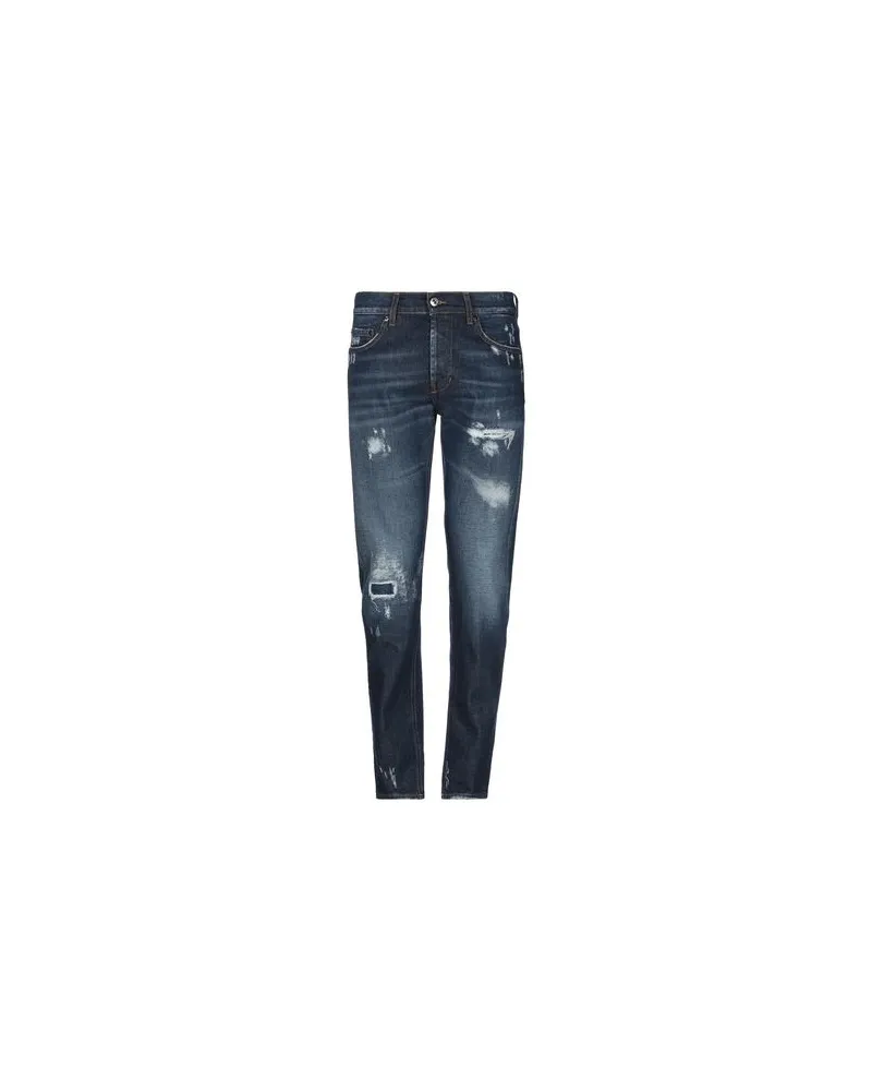 Aglini HOSEN & RÖCKE - Jeanshosenauf YOOX.COM Blau