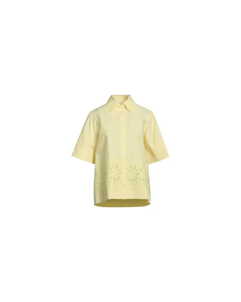 P.A.R.O.S.H. P.A.R.O H. - TOPS - Hemdenauf YOOX.COM Pastellgelb