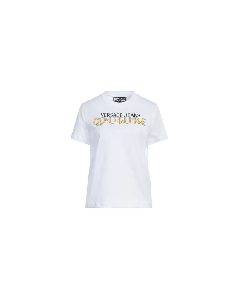 Versace Jeans TOPS - T-shirtsauf YOOX.COM Weiß
