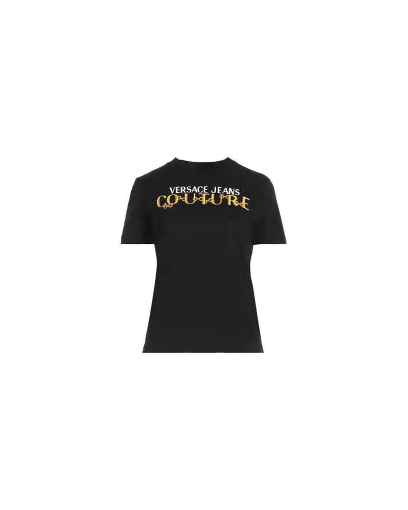 Versace Jeans TOPS - T-shirtsauf YOOX.COM Schwarz