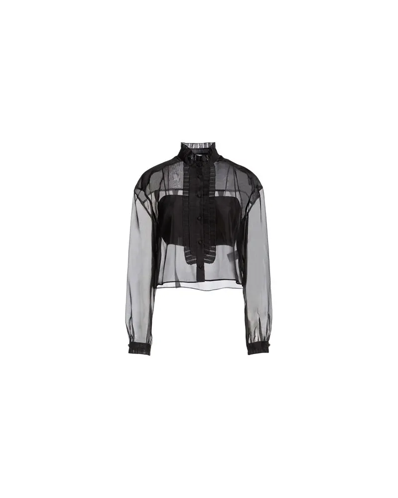 NENETTE TOPS - Hemdenauf YOOX.COM Schwarz