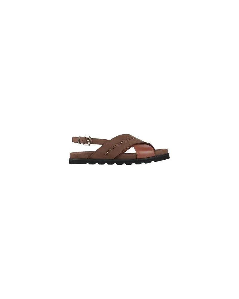 Peserico SCHUHE - Sandalenauf YOOX.COM Braun