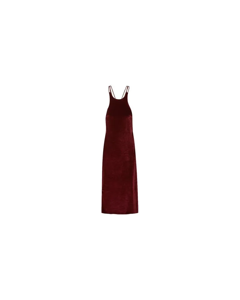 DEVEAUX KLEIDER - Midi-Kleiderauf YOOX.COM Bordeaux