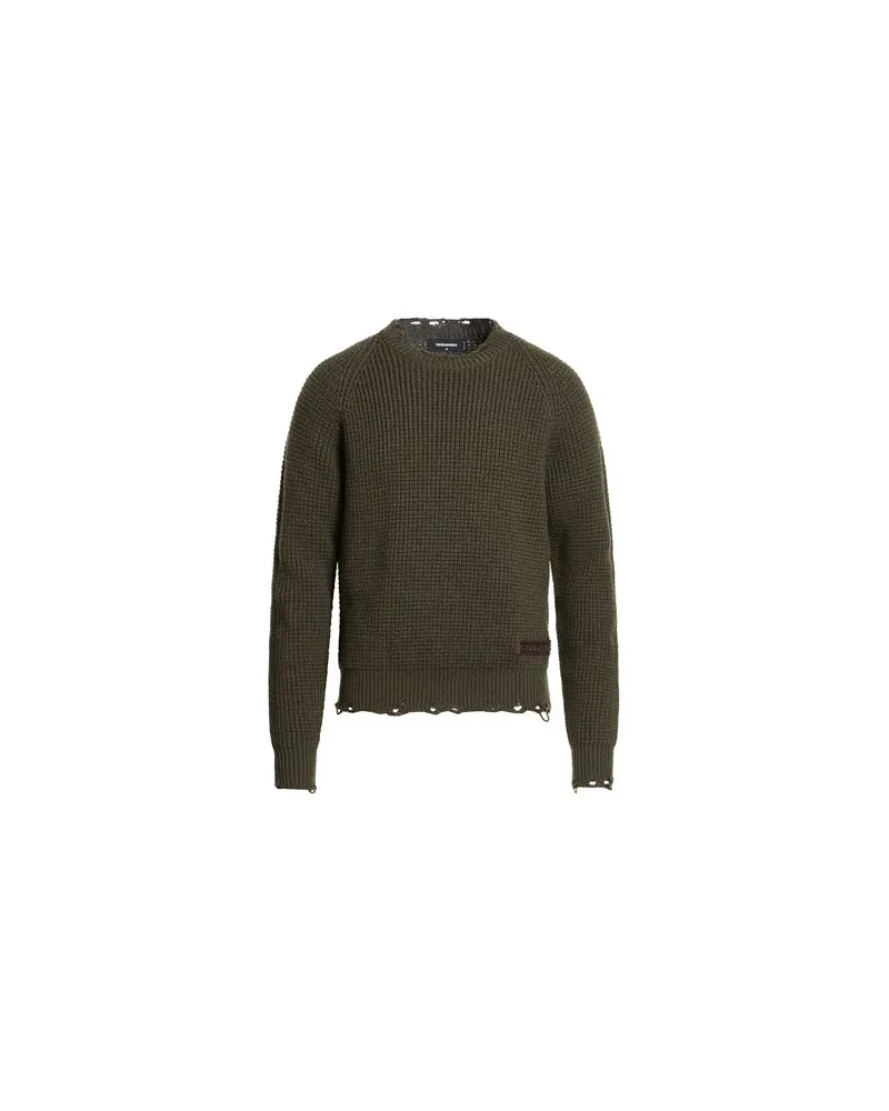 Dsquared2 STRICKWAREN - Pulloverauf YOOX.COM Militärgrün