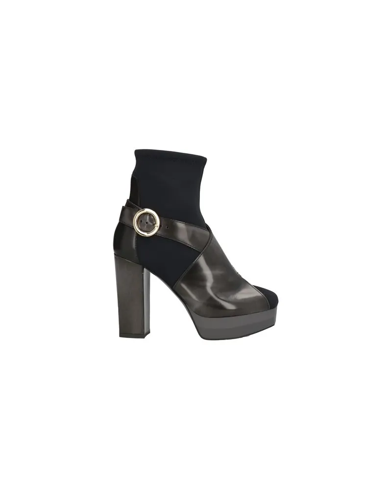 Pollini SCHUHE - Stiefelettenauf YOOX.COM Braungrau