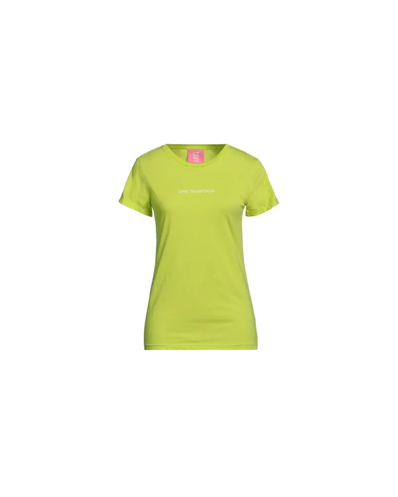 One Teaspoon TOPS - T-shirtsauf YOOX.COM Limettengrün