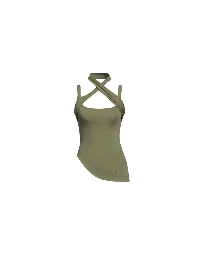 ATTICO TOPS - Topsauf YOOX.COM Militärgrün