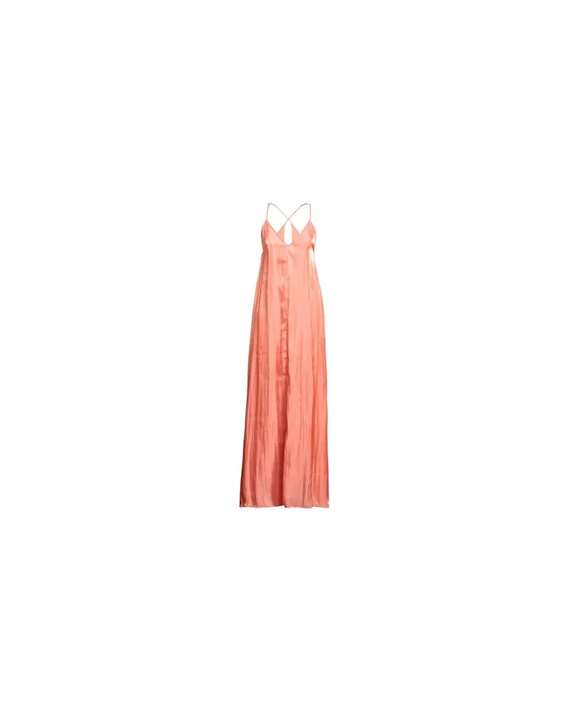 Jucca KLEIDER - Maxi-Kleiderauf YOOX.COM Lachs