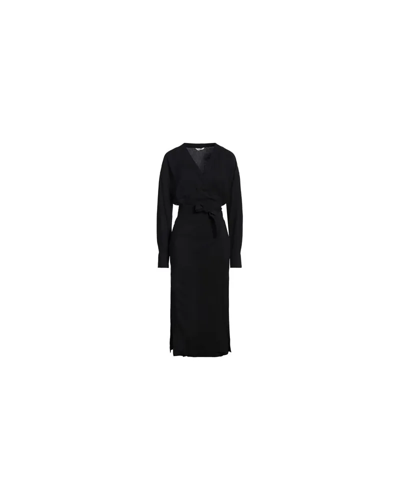 BARENA KLEIDER - Midi-Kleiderauf YOOX.COM Nachtblau