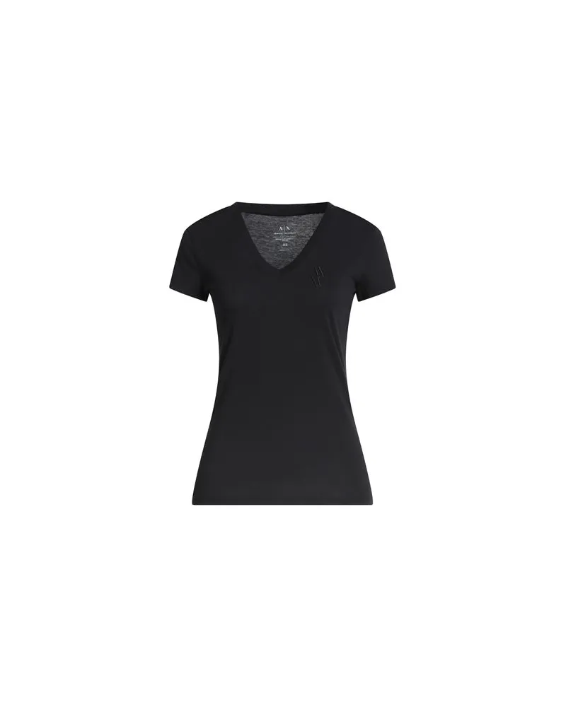 Armani Exchange TOPS - T-shirtsauf YOOX.COM Schwarz