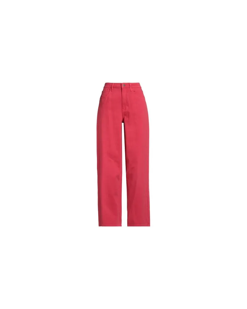 Guess HOSEN & RÖCKE - Jeanshosenauf YOOX.COM Rot