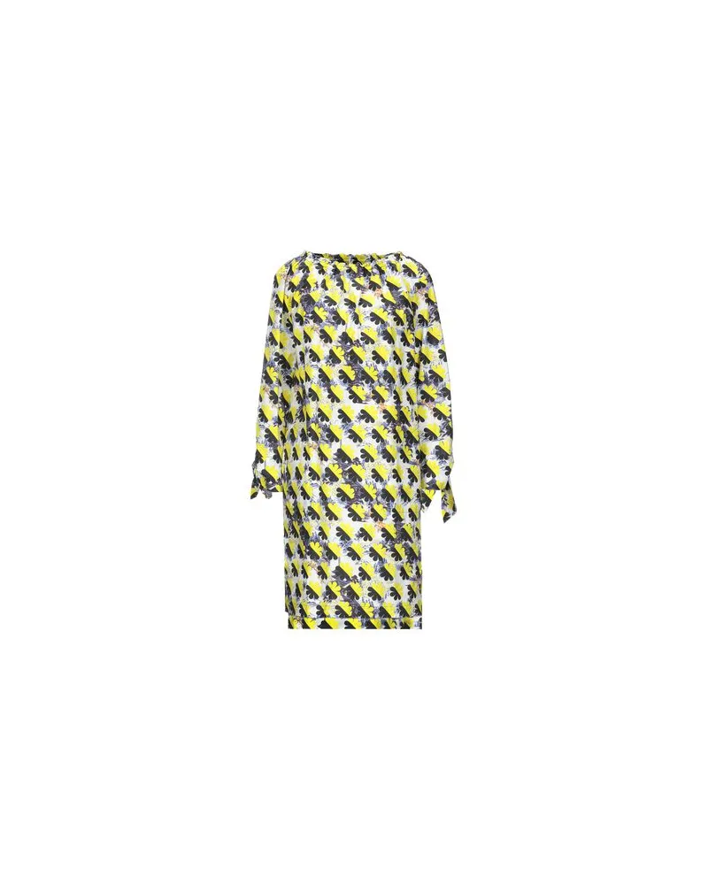 ODEEH KLEIDER - Midi-Kleiderauf YOOX.COM Gelb