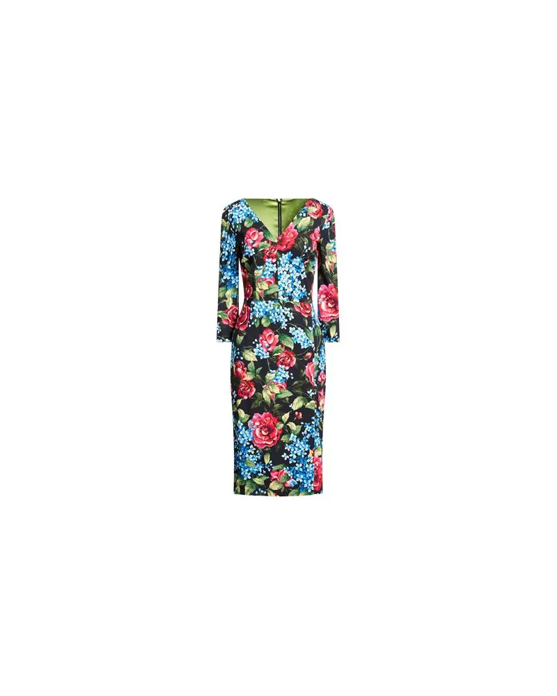 Dolce & Gabbana KLEIDER - Midi-Kleiderauf YOOX.COM Schwarz