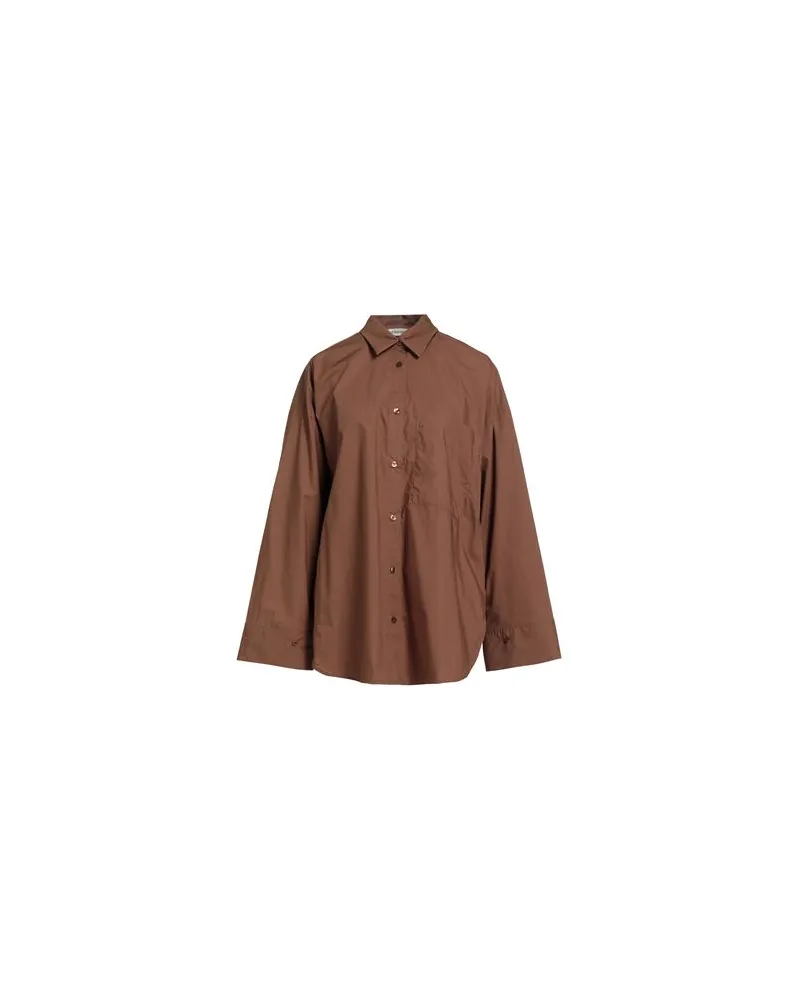 By Malene Birger TOPS - Hemdenauf YOOX.COM Braun