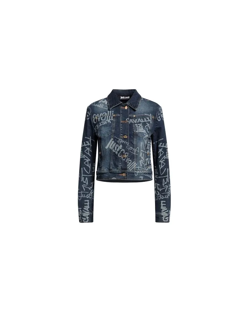 Just Cavalli JACKEN & MÄNTEL - Jeansjacken/Mäntelauf YOOX.COM Blau