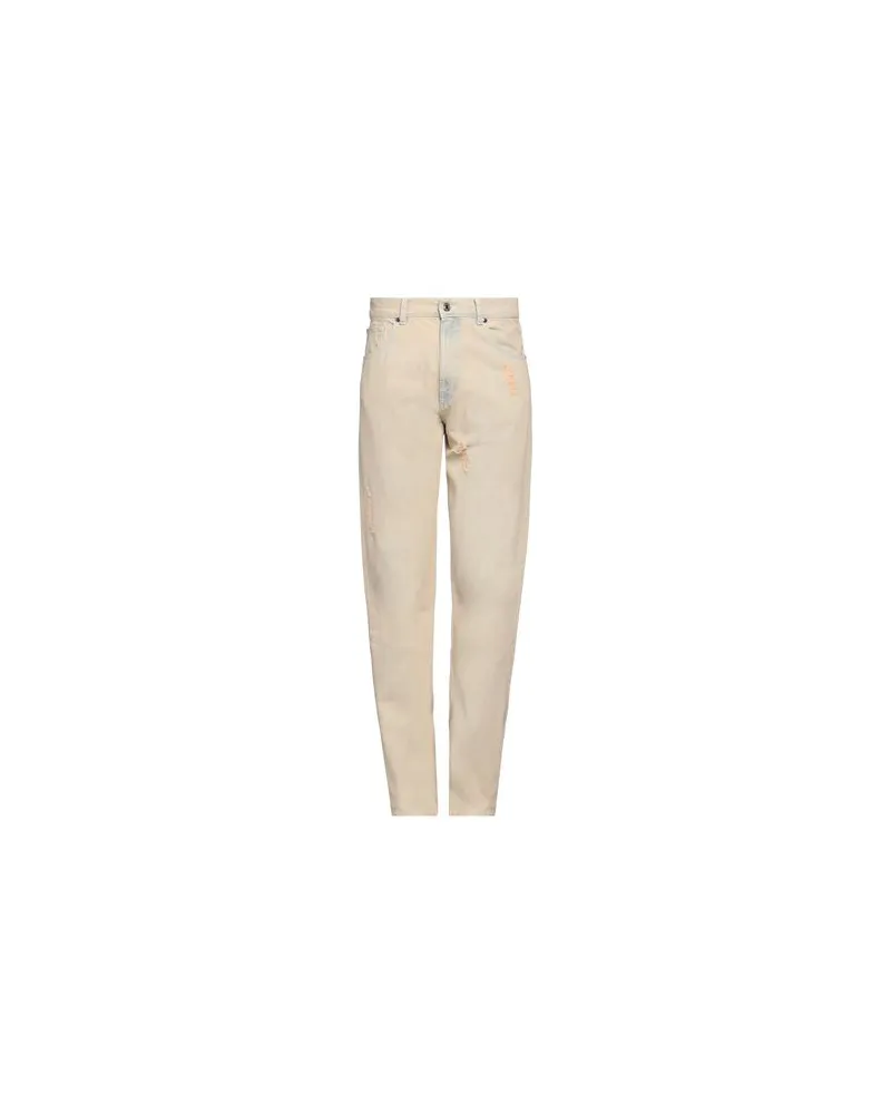 MSGM HOSEN & RÖCKE - Jeanshosenauf YOOX.COM Beige