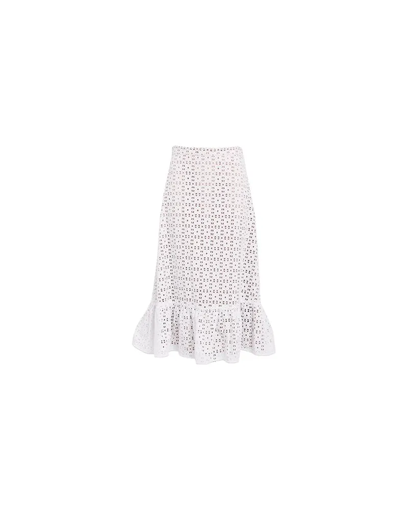 Michael Kors HOSEN & RÖCKE - Midi-Röckeauf YOOX.COM Weiß