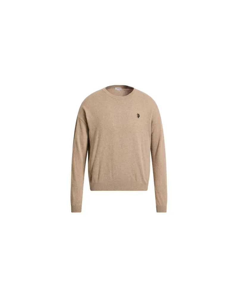 U.S. Polo Assn.  STRICKWAREN - Pulloverauf YOOX.COM Beige