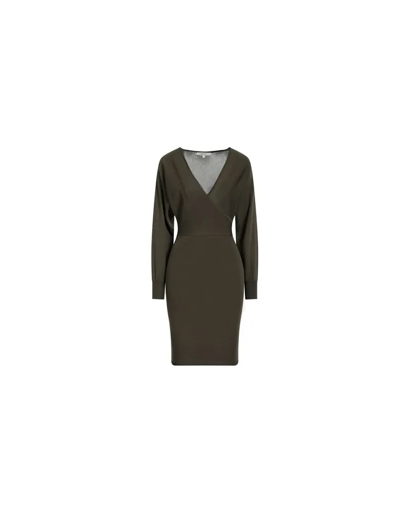 KORALLINE KLEIDER - Mini-Kleiderauf YOOX.COM Militärgrün