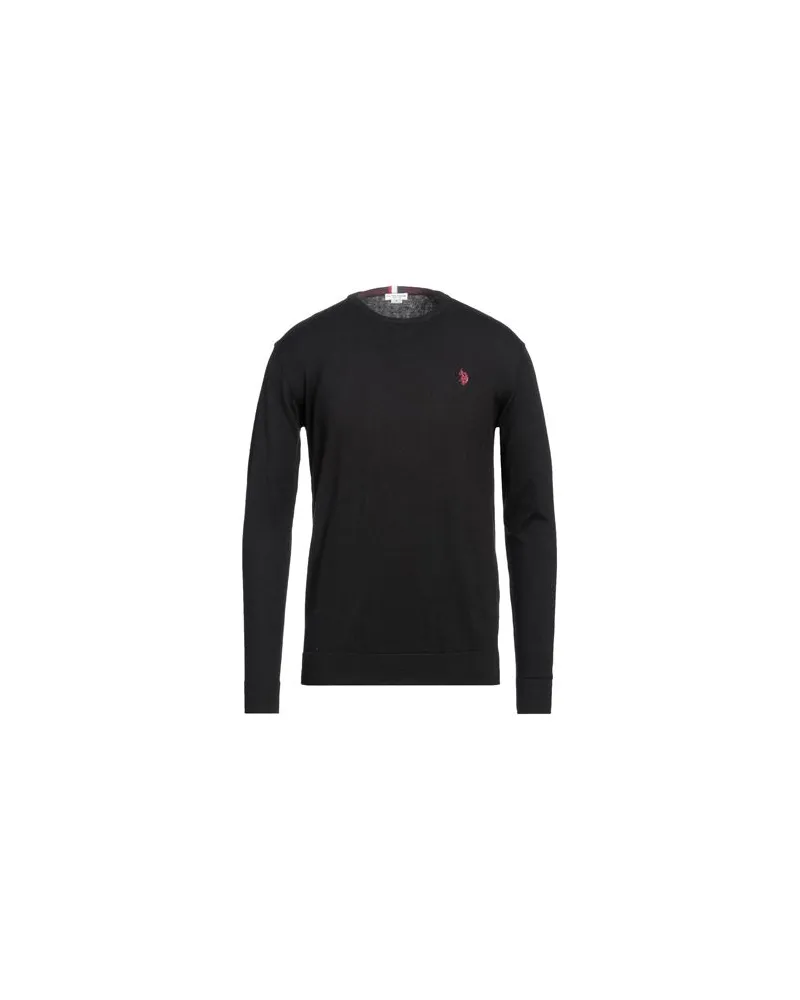U.S. Polo Assn.  U POLO ASSN. - STRICKWAREN - Pulloverauf YOOX.COM Schwarz