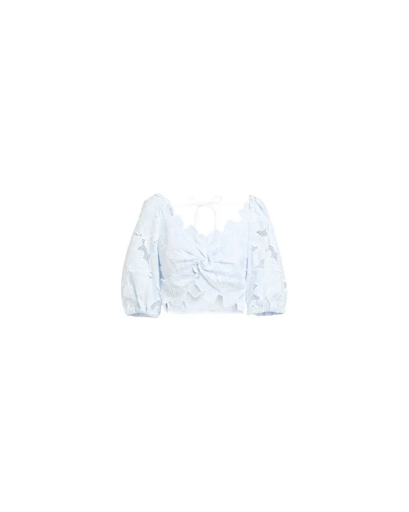Sandro TOPS - Topsauf YOOX.COM Hellblau