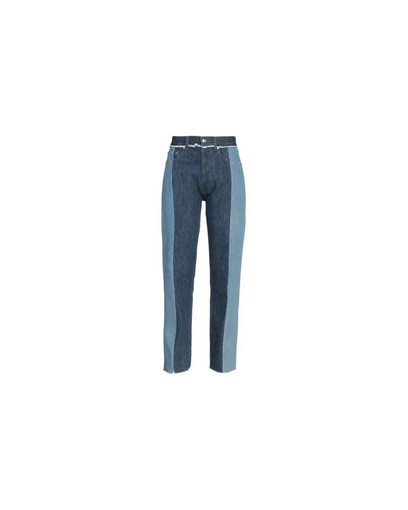 Forte Couture HOSEN & RÖCKE - Jeanshosenauf YOOX.COM Blau