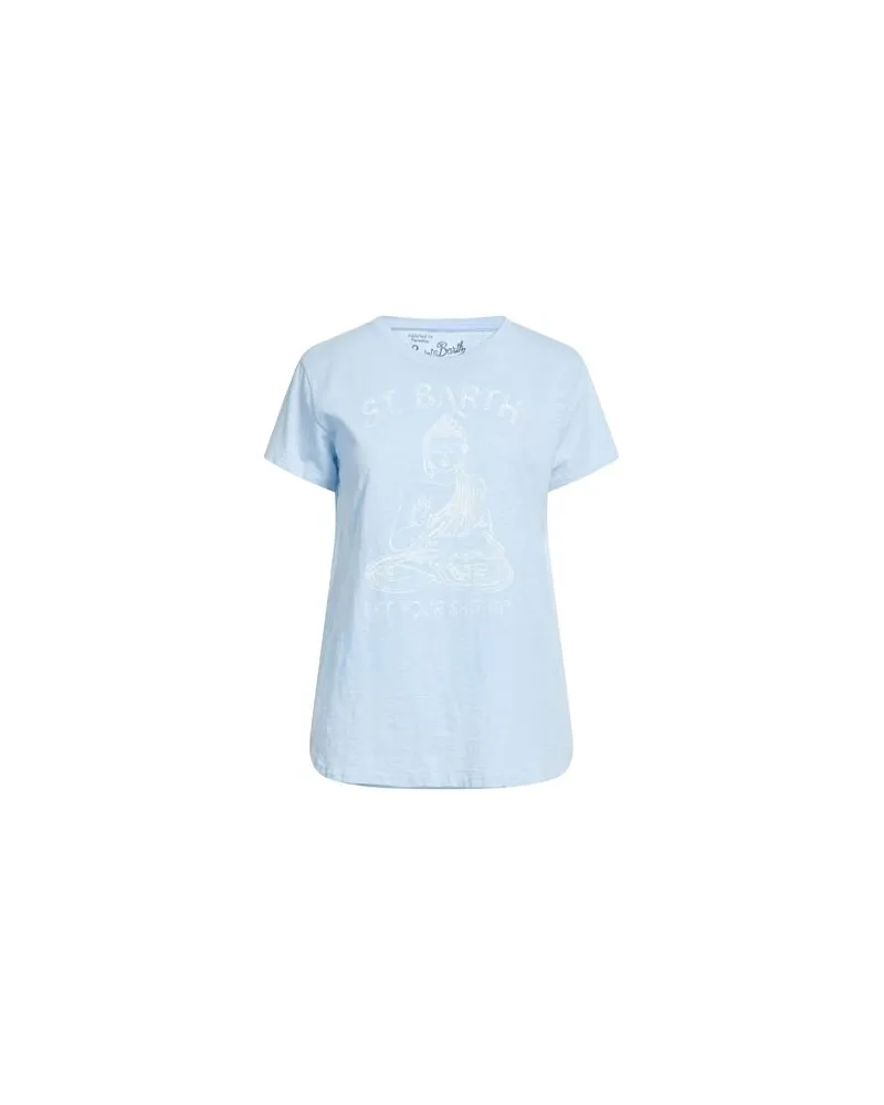 MC2 Saint Barth TOPS - T-shirtsauf YOOX.COM Hellblau