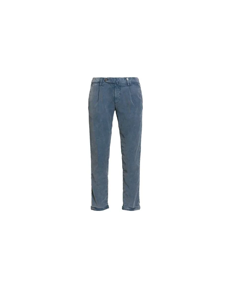 MYTHS HOSEN & RÖCKE - Hosenauf YOOX.COM Taubenblau