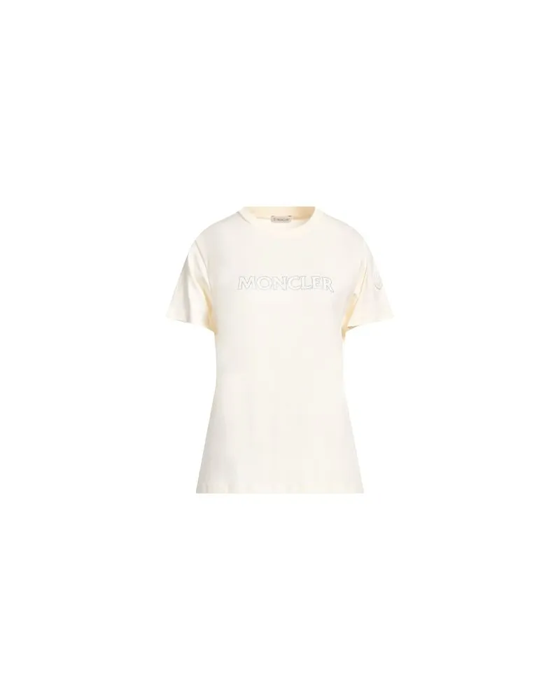 Moncler TOPS - T-shirtsauf YOOX.COM Cremeweiß