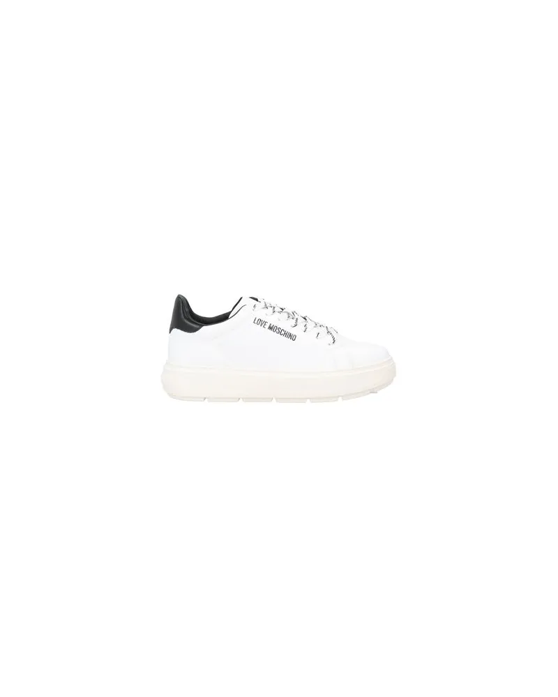 Moschino SCHUHE - Sneakersauf YOOX.COM Weiß