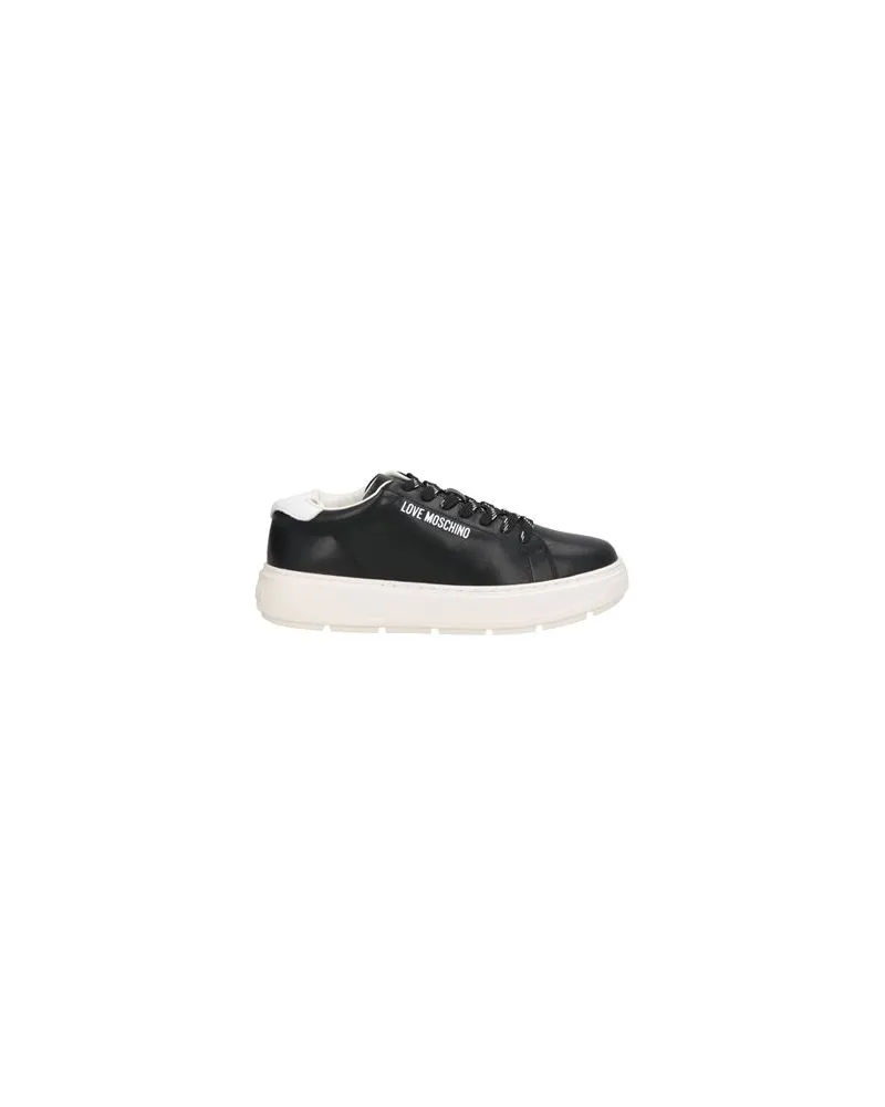 Moschino SCHUHE - Sneakersauf YOOX.COM Schwarz