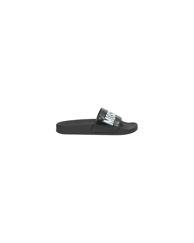 Moschino SCHUHE - Sandalenauf YOOX.COM Schwarz