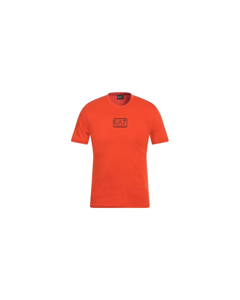 EA7 TOPS - T-shirtsauf YOOX.COM Orange