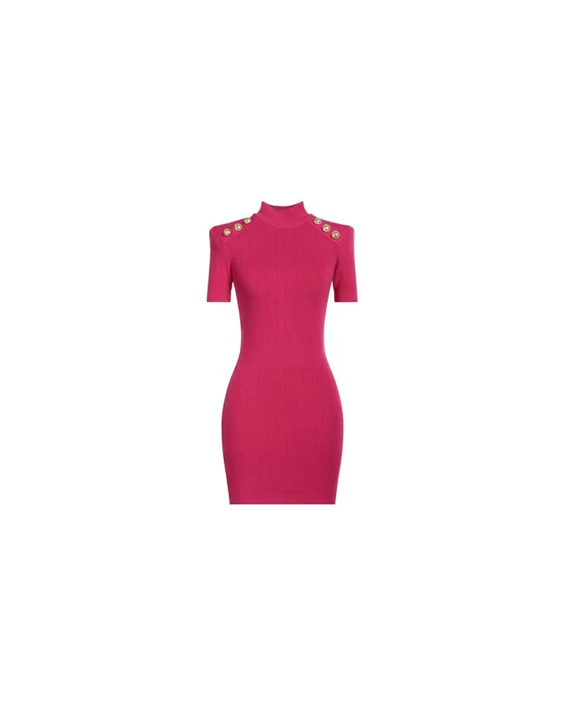 Balmain KLEIDER - Mini-Kleiderauf YOOX.COM Fuchsia