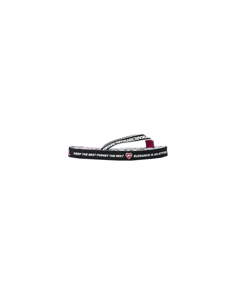 Karl Lagerfeld KOSTA KARNIMAL WEB THONG  - SCHUHE - Zehentrennerauf YOOX.COM Weiß