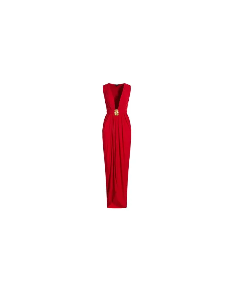 Balmain KLEIDER - Maxi-Kleiderauf YOOX.COM Rot